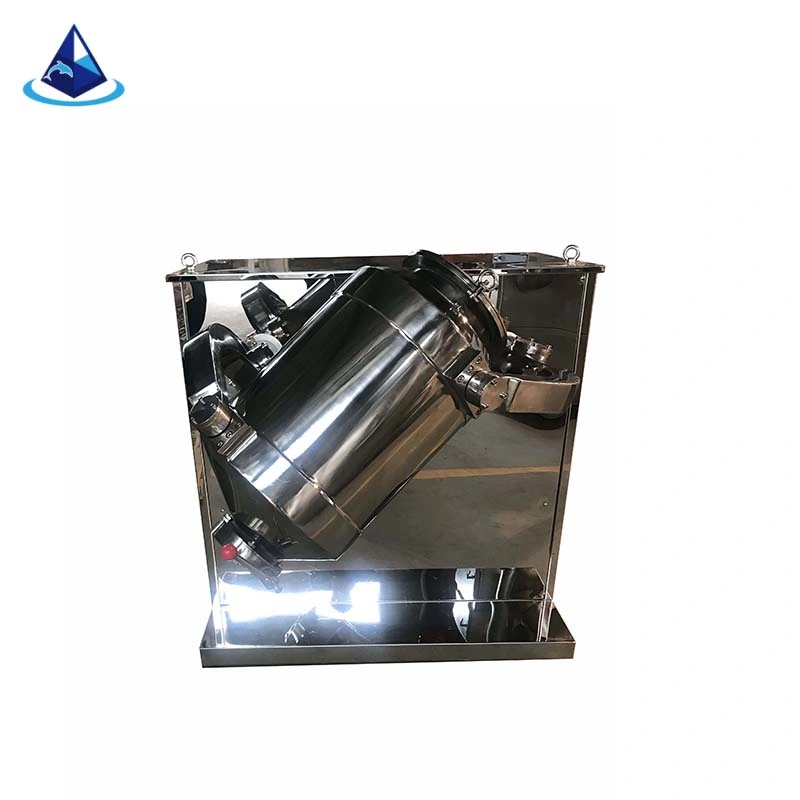 Stainless Steel 3D Chemical Blender Powder Mixer Mixing Machine