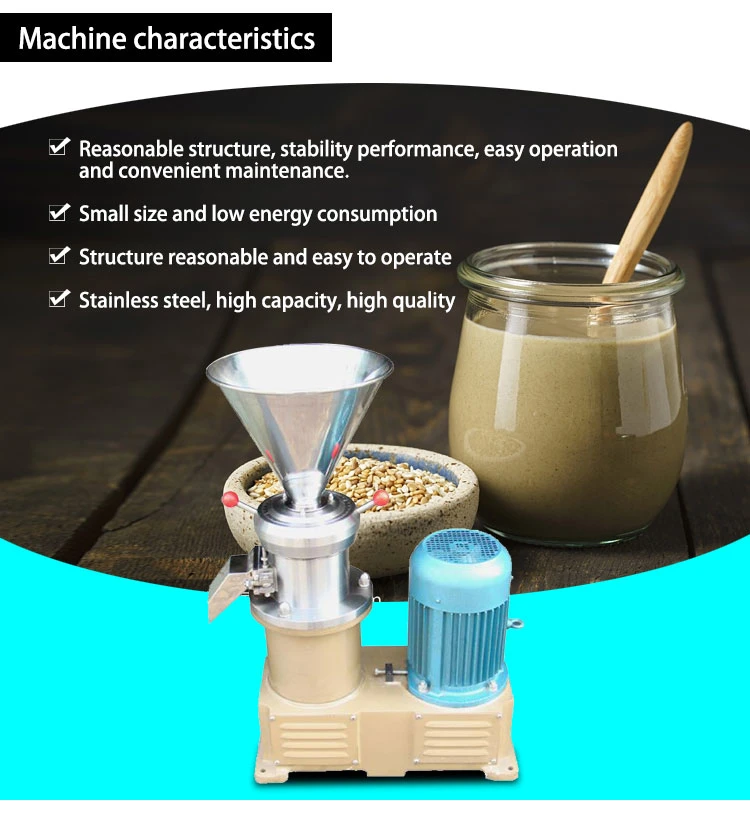 Commercial Sale Sesame Sauce Grinding Making Machine Nut Groundnut Peanut Butter Grinder From Camy