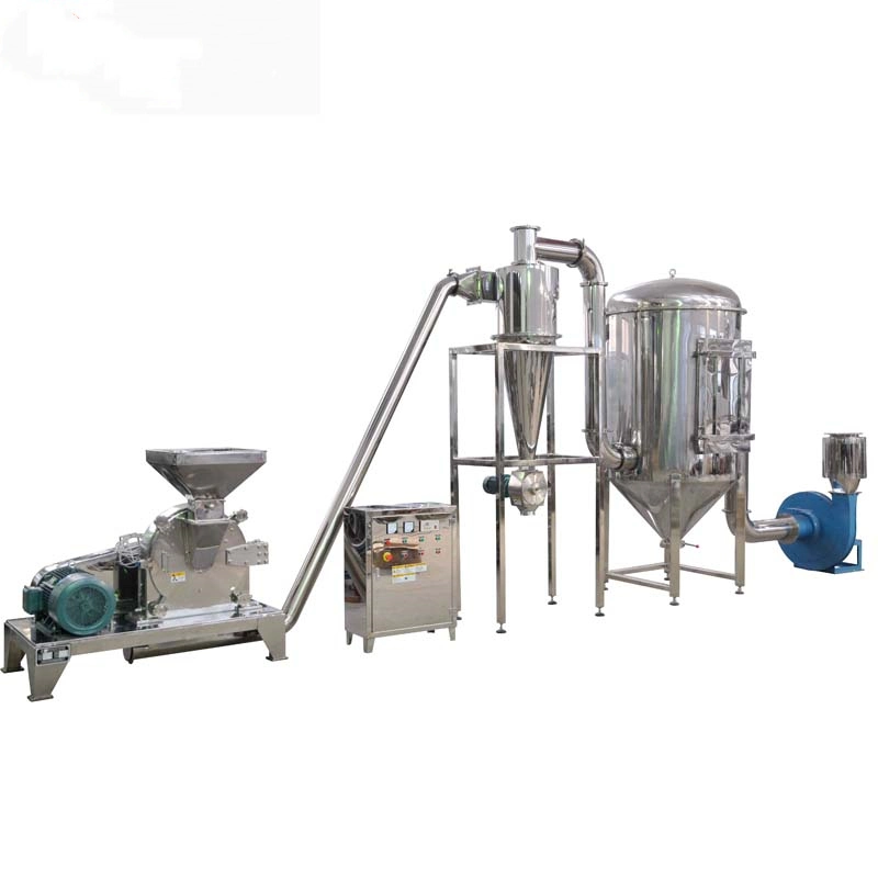 Super Fine Automatic Continuous Grinder for Fine Pulverizer Pharmaceutical Farming Product Coconut Sesame Grinding